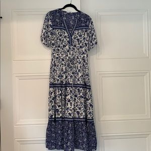 Multi pattern maxi dress. Perfect condition.